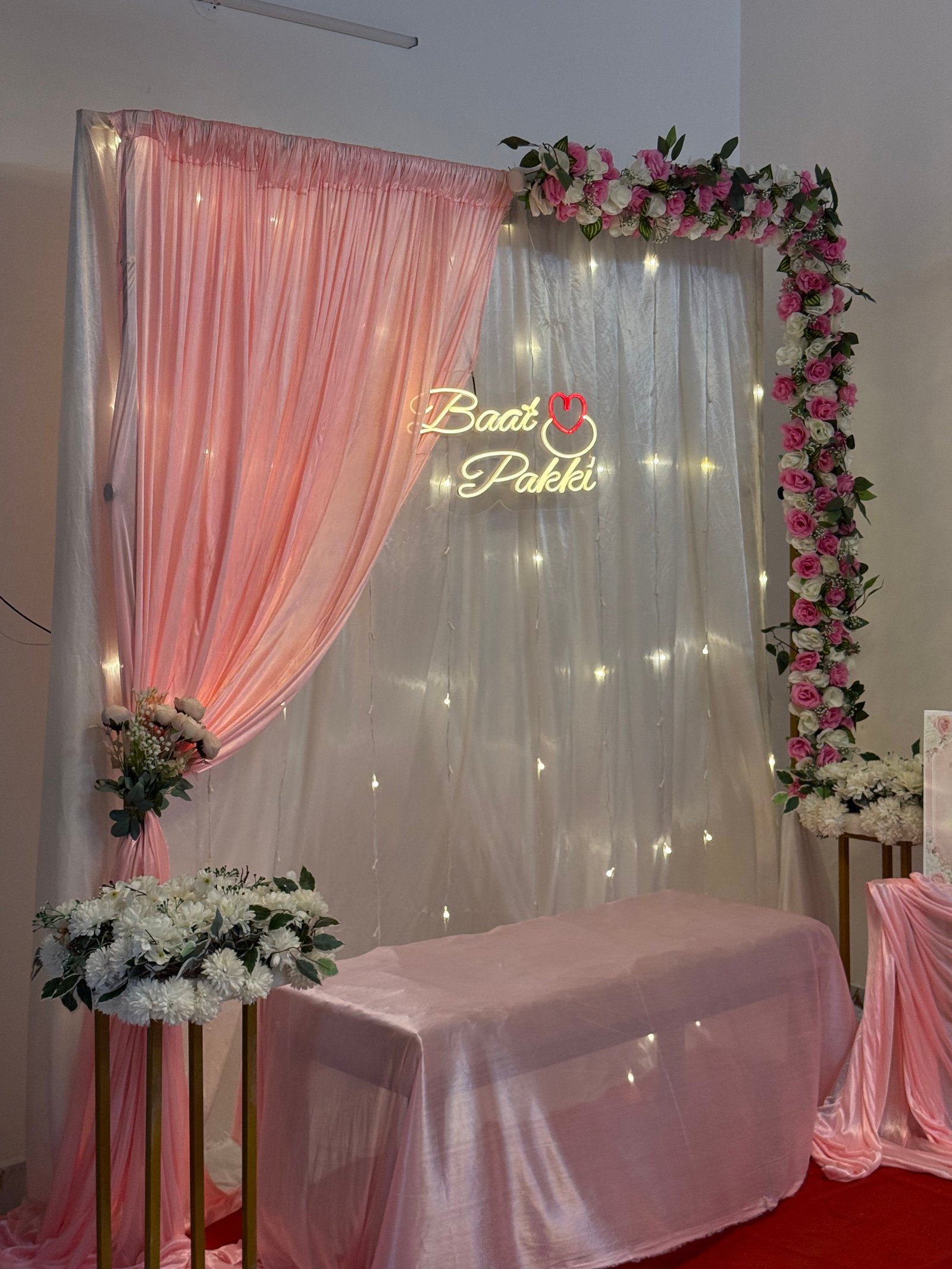 Engagement Decor